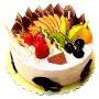 fresh fruits topping