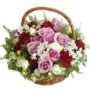 Arrangement Of Mix Color Roses
