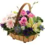 Arrangement Of Mix Color Roses