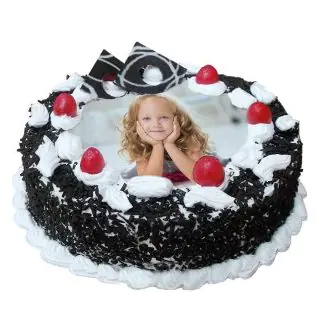 black forest photo cake 