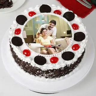 black forest premium photo cake 