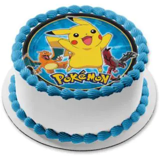  pokemon photo cake 