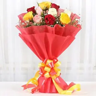 bunch of 20 mix roses