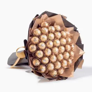 24 pcs ferrero rocher chocolate bouquet 