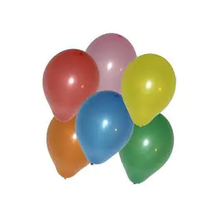 5 Blown Balloons 