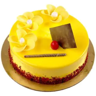 1 kg mango fresh cream premium quality cake