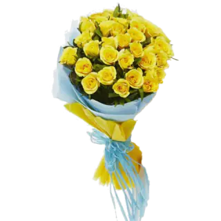 yellow roses bunch
