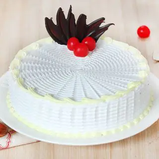 1 kg fresh cream vanilla cake