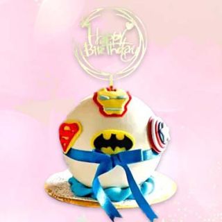 1 kg Avenger pinata theme cake  