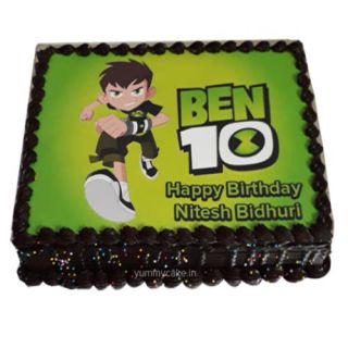  Ben10 cake - chocolate flavor 
