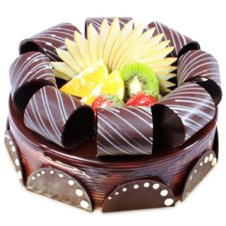  rich chocolate fruit cake 