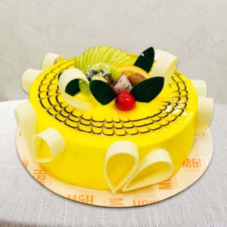 designer pineapple cool cake 