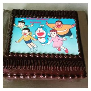  Doraemon photo cake 