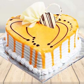  heart shape pineapple cool cakes