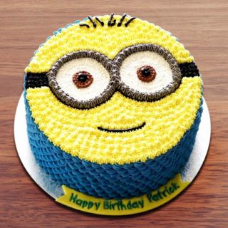  minion fresh cream cool cake 