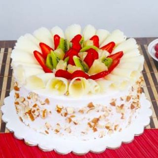 mix fruit almond cake 