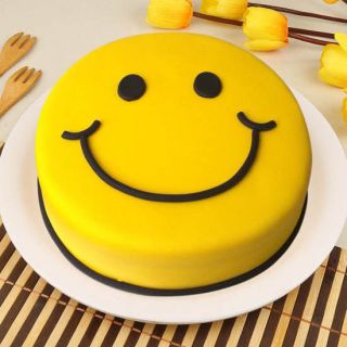 smiley cake 