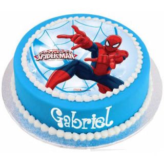  spiderman Photo kids cake 