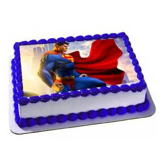  superman photo cake 