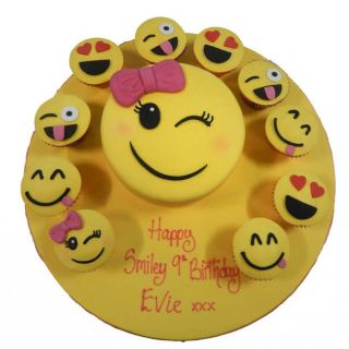 2 kg Emoji Theme cake 