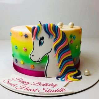 2 kg unicorn theme cake 