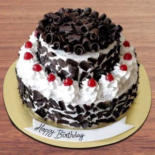2 storey chocolate black forest cakes in 2kg 