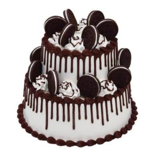2 tier chocolate oreo cake in 2 kg 