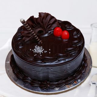 premium Belgium chocolate truffle cake