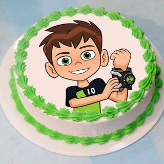 Ben10 photo cake 