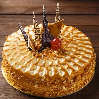  butterscotch premium quality cool birthday cake 