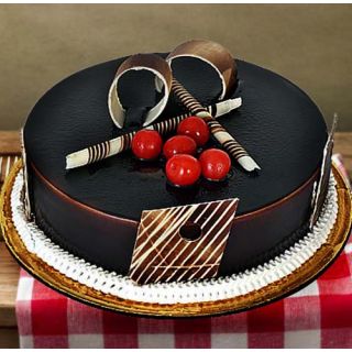  delicious chocolate truffle premium quality birthday cake 