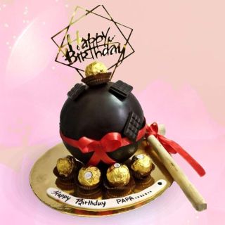 Half Kg Rocher Ferrero Pinata cake 