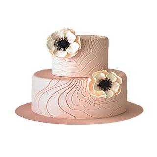 Two Tier fresh cream cake 2 kg