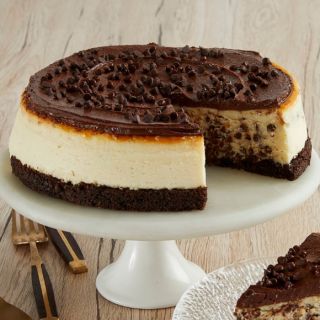 choco chips cheese cake 